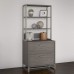 Bush Business Furniture Office by Kathy Ireland Method Lateral File Cabinet with Hutch Cocoa