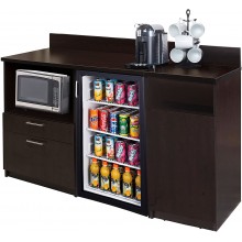 Coffee Break Lunch Room Furniture Buffet Model 3285 BREAKTIME 2 Piece Group Color Espresso Factory Assembled NOT RTA Furniture Items ONLY