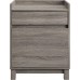 Linon Tracey Filing Cabinet 22W x 17.2D x 27H Gray