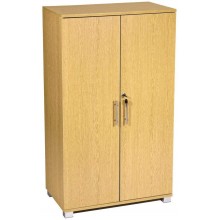 New Home Office Furniture 2 Door Lockable Bookcase Filing Cabinet Storage Cupboard