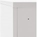 Office Cabinet with Sliding Doors | Lockable File Cabinet with Adjustable Shelf | Floor Storage Cabinet for Home | Metal Filing Storage Cabinet | Gray Metal 35.4 x 15.7 x 35.4 by EstaHome