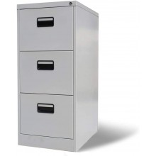 Vertical 3 Drawer Chest Metal File Cabinet Home Office Storage Dresser Cabinet Commercial Grade Utility Cabinet 18" x 24.4" x 40.4"