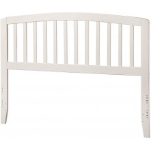 Atlantic Furniture Richmond Queen Spindle Headboard in White