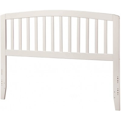 Atlantic Furniture Richmond Queen Spindle Headboard in White