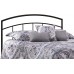 Hillsdale Furniture Julien Bed Frame King Headboard Textured Black