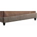 Leffler Home Donna Coffee Manor Belgrave Upholstered Bed with Rails and Footboard King Light Brown