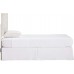 Signature Design By Ashley Paxberry Twin Boho Headboard Distressed White