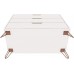 Manhattan Comfort Rockefeller Mid-Century Modern 3 Drawer Bedroom Dresser 35.24 White