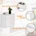 SSLine 3 Drawer Chest Dresser Wooden Storage Dresser Cabinet for Closet Unit for Bedroom Living Room and Hallway 3-White