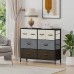 YITAHOME 8 Drawer Dresser for Bedroom Storease Series Tall Dresser with Large Capacity Large Fabric Dresser Organizer Unit for Bedroom Living Room Closets,Multicolor