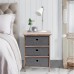 Nightstands Set of 2,Wood Frame Bed Side Table,Night Stands for Bedrooms,Night Stand Storage Organizer for Child Room Hallway Entryway Closets,Wood Top,Grey 2pcs