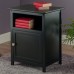 Winsome Wood Henry Accent Table Black