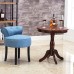 Backless Vanity Stool Vanity Bench Make Up Chair Velvet Padded Chair Simple and Stylish No Installation Required 57x34x45cm