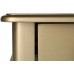 Poundex PDEX- Vanity Table With Stool Set Champagne