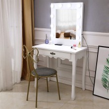 Vanity Stool Chair Mirror Piano Accent Stool,Makeup Bench Seat Glass Dressing Footstool Chair with Padded Cushioned and Metal Leg-Silver for Women Girl Bedroom Bathroom Butterfly Gray