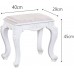 Vanity Stool Vanity Bench for Bedroom Nail Stool Home Shoe Changing Stool Beautiful and Stylish can Withstand a Weight of 180kg