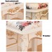YZJJ Dressing Stool Makeup Seat Vanity Stool Chair Baroque Piano Chair Padded Cushioned Makeup Seat Comfortable Piano Bench Easy Assembly Modern Chair,Backless Vanity Stool for Room or Bedroom