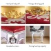 zyifan Vanity Stool Makeup Bench Dressing Stools Thick Padded Cushioned Chair Piano Seat Bathroom Bedroom ABS Legs and Easy-to-Clean Artificial Leather