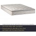 Continental Sleep 10-Inch Medium Plush Pillowtop Innerspring 8 Wood Box Spring for Mattress Queen Beige