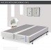 Continental Sleep 8-Inch Fully Assembled Split Metal Traditional Box Spring Foundation for Mattress Set Queen Beige