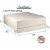 Dream Sleep Grandeur Deluxe Full Size 2-Sided Mattress and Low 5 Height Box Spring Set with Mattress Cover Protector Included Fully Assembled Orthopedic Innerspring Coil Longlasting