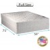 Dream Solutions USA American Gentle Firm Legacy Innerspring Inner Spring Full Size 54x75x7 Mattress and Box Spring Set Fully Assembled Orthopedic Back Support System Longlasting Comfort