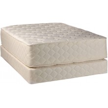 Highlight Luxury Firm Full Size 54"x75"x14" Mattress & Box Spring Set Fully Assembled Spinal Back Support Innerspring Coils Premium Edge Guards Longlasting Comfort by Dream Solutions USA