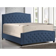 Mattress Solution 680z-6 6-2 Double sided Tight top Innerspring Mattress And 8" Wood Box spring Foundation Set King Highlight Collection
