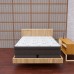 Mayton 13-Inch Ultra Plush Euro Top Pocket Coil Rolled Mattress and 4 Split Wood Box Spring Set Twin