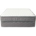 Nutan 12-Inch Medium Plush Hybrid Euro Top Foam Encased Improves Sleep by Reducing Back Pain Doubled Sided Innerspring Mattress and 8 Wood Box Spring Foundation Set Queen