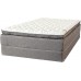 Nutan 13-Inch Foam Encased Soft Pillow Top Hybrid Contouring Comfort Mattress & 8 Wood Box Spring Set King