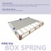 Spring Sleep 4 King Size Assembled Box Spring for Mattress Splendorcollection