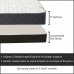 Treaton Mattress and Box Spring Set 9-Inch Medium Tight Top Hybrid Mattress and 5 Wood Simple Assembly Box Spring Twin