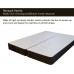 Treaton Split Wood Fully Assembled Traditional Box Spring Foundation for Mattress King Black
