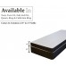 Treaton Split Wood Fully Assembled Traditional Box Spring Foundation for Mattress King Black
