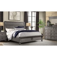 Carefree Home Furnishings Intercon Forge Queen Size 4 Piece Bedroom Set