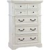 Greyson Living Lakewood 5-Drawer Chest by Distressed Antique White