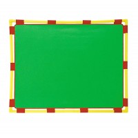 Children's Factory CF900-517G Big Screen PlayPanel Kids Room Divider Panel Classroom Partitions Free-Standing Screen for Daycare Preschool Green