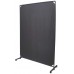 STEELAID Room Divider | Freestanding Office Wall Partition with Blackout Screen Durable Iron Frame Classroom Dorm Room Kids Room Freestanding 50 W X 71 H