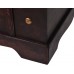 Canditree Storage Trunk Wood Antique Large Treasure Chest Storage Furniture for Bedroom Living Room Brown 26x15x15.7