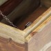 Fannor Storage Chest 22.4x11.8x11.8 Solid Sheesham Wood