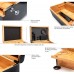 Premium Bamboo Storage Chest Wooden Storage Chest With Lock Detachable Tray Chest Rolling Tray Chest With Lock