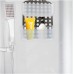 Qinndhto 1PC Bathroom Multi-Function Hanging Basket Toilet Basket Sundries Storage Basket Storage Chests Color : Grey Size : 35.5x25cm