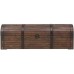 Storage Chest Box Wooden Trunk Case Cabinet Container with Handles for Bedroom Closet Home Organizer Collection Storage Chest Solid Wood Vintage Style 47.2x15.7x19.6