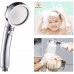 KAIYING Chrome High Pressure Handheld Shower Head with ON OFF Pause Switch 3 Spray Modes Shower Wand with Shut Off Button Removable Camper Shower Head with Hose and Adjustable Angle Bracket