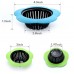 2 Pack Sink Strainer for Kitchen Sink Drain Silicone Sink Stopper Garbage Disposal Drain Stopper 4.5'' Diameter