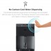 Brio Moderna Touchless Bottom Load Water Cooler Dispenser Self-Cleaning Motion Sensor Tri Temp Dispense Child Safety Lock Holds 3 or 5 Gallon Bottles Digital Display and LED Light