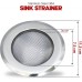 Chapter92 Sink Strainer Kitchen Sink Strainer of High Quality Stainless Steel. Sink Strainers For Kitchen Sink. Sink Drain Strainer For Food Debris. Kitchen Sink Drain Strainer-11.3 cm Rim. 2