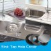 Kitchen Faucet Hole Cover Stainless Steel Premium Sink Tap Hole Cover Brushed Stainless Steel
