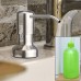 Kitchen Sink Soap Dispenser Extension Tube Kit Stainless Steel 39 Inches Tube Connects Directly to Soap Bottle No More Refills for Dish Soap or Lotion Counter TopBrushed Nickel